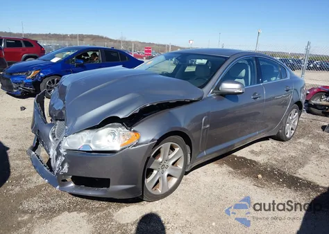 2009 Jaguar Xf Luxury z USA, uszkodzony, nr VIN SAJWA05B49HR43767